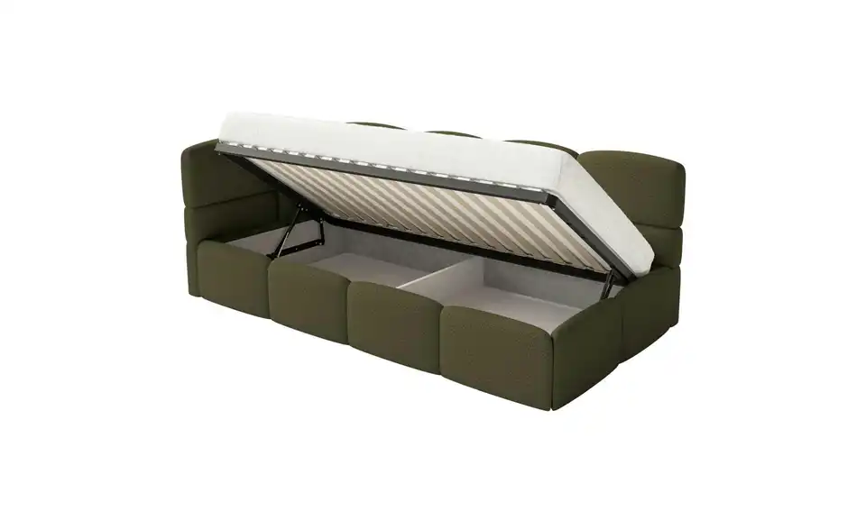 Selsey Polsterliege mit Matratze und Rausfallschutz, Funktionsansicht