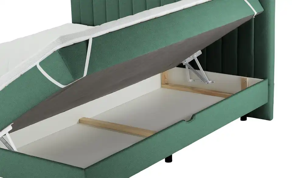 Twist Polsterbett mit Bettkasten, Detailansicht