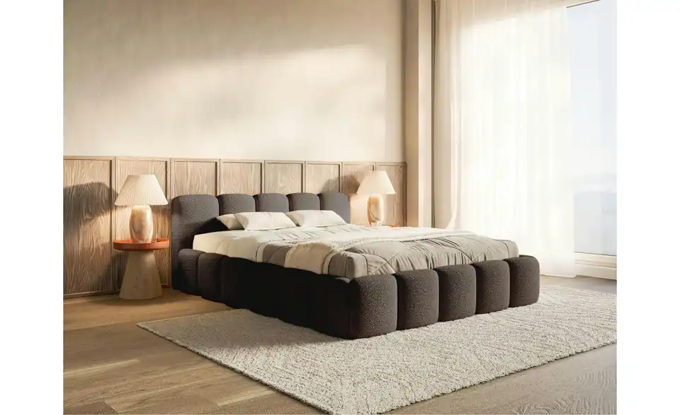 Selsey Polsterbett mit Bettkasten, in Wohnsituation