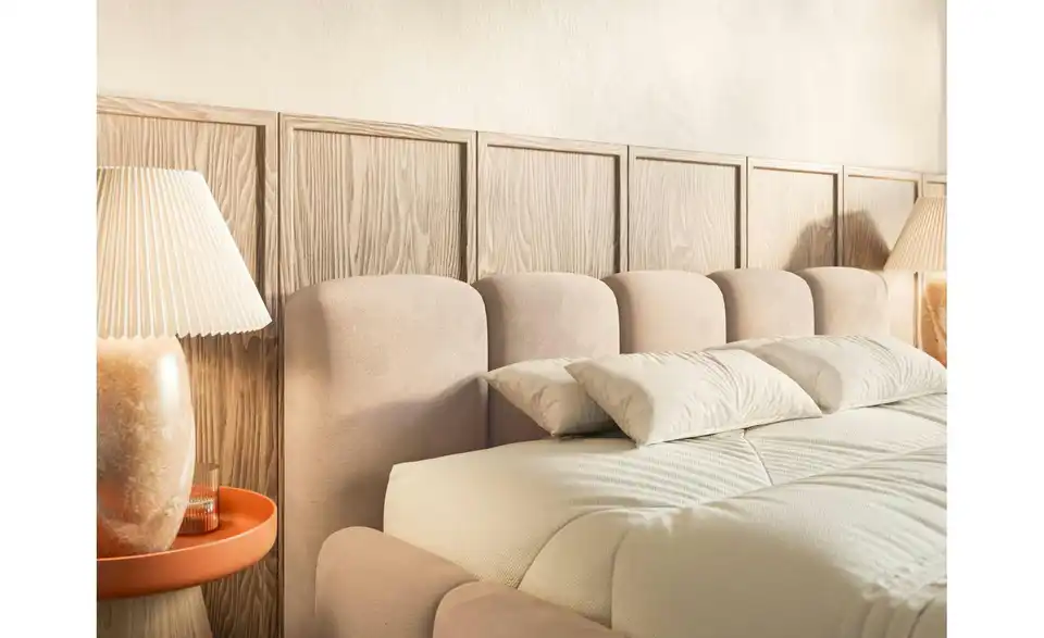 Selsey Polsterbett mit Bettkasten, in Wohnsituation