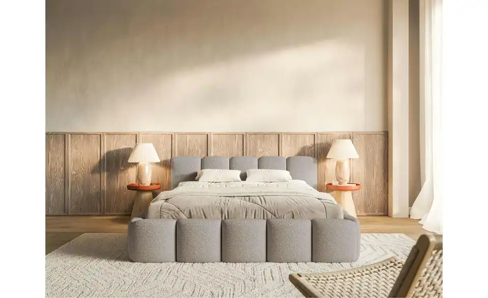 Selsey Polsterbett mit Bettkasten, in Wohnsituation