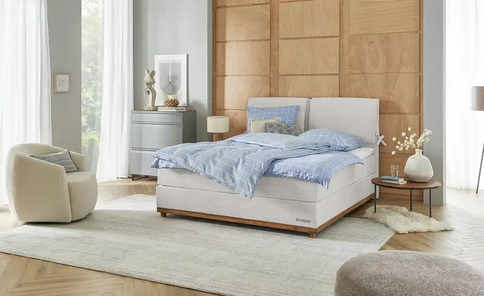 SKAGEN STUDIO Boxspringbett, in Wohnsituation