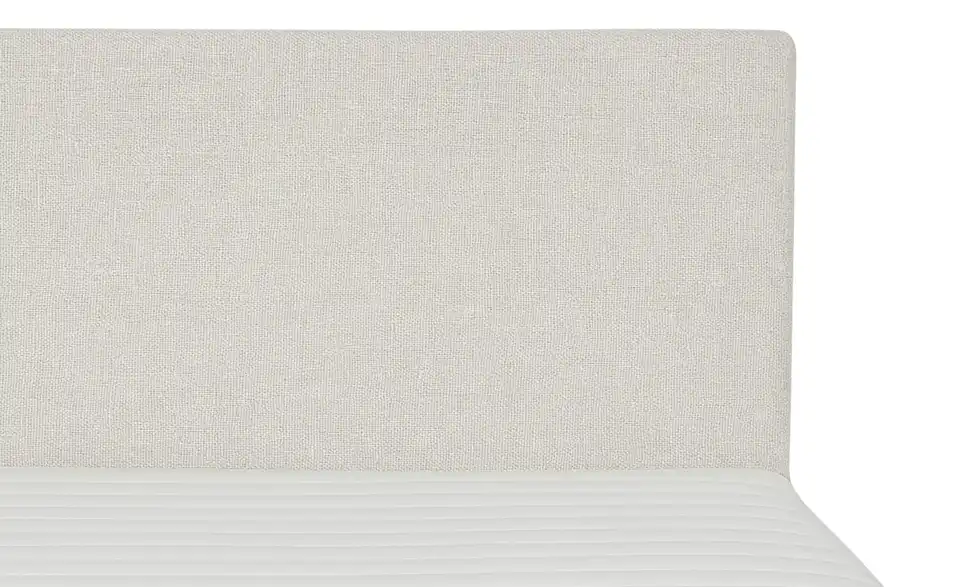 Boxspringbett 140x200 in creme, Detailansicht