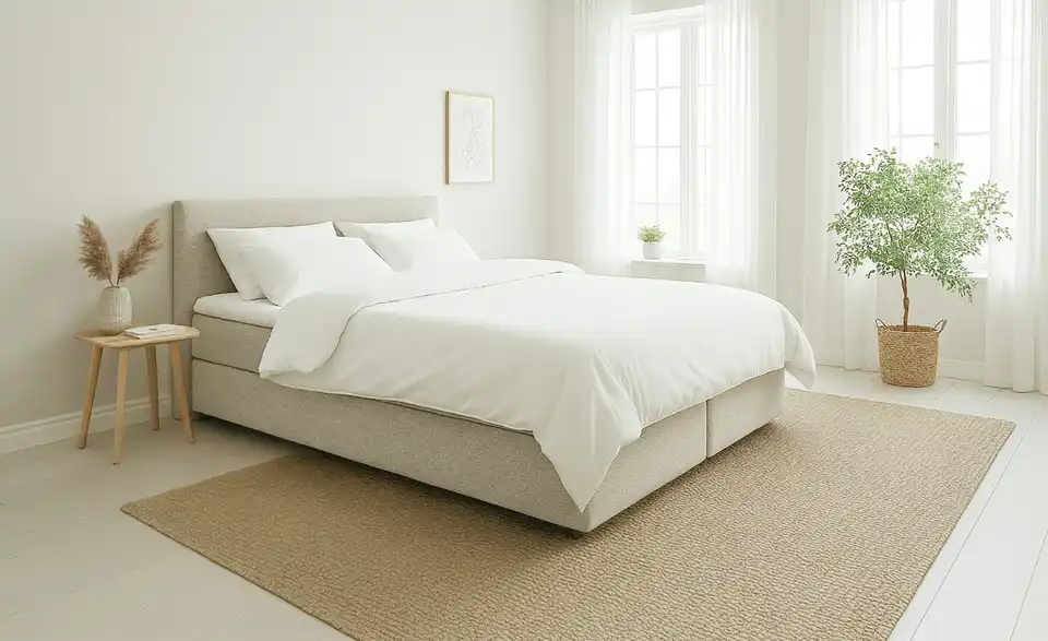 Boxspringbett, in Wohnsituation