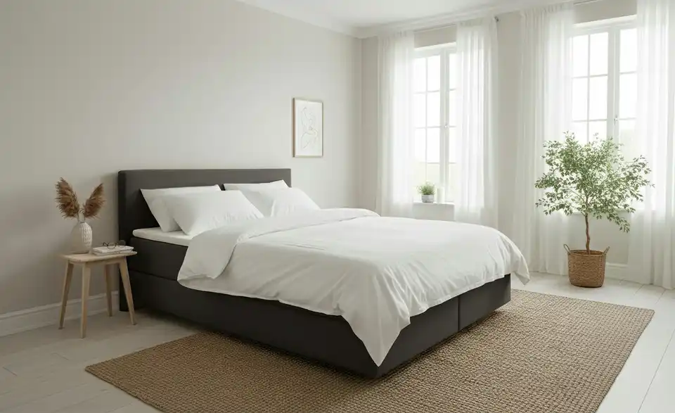 Boxspringbett, in Wohnsituation