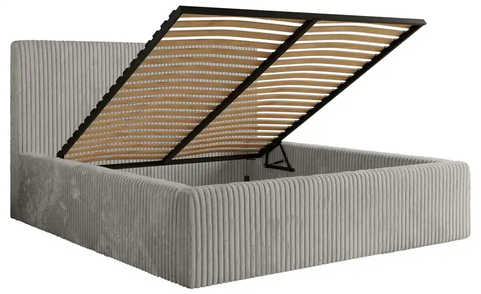 Polsterbett mit Bettkasten, Funktionsansicht