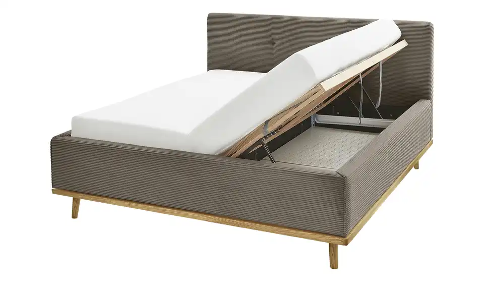 Musterring Polsterbett Delphi Cord mit Bettkasten, Funktionsansicht