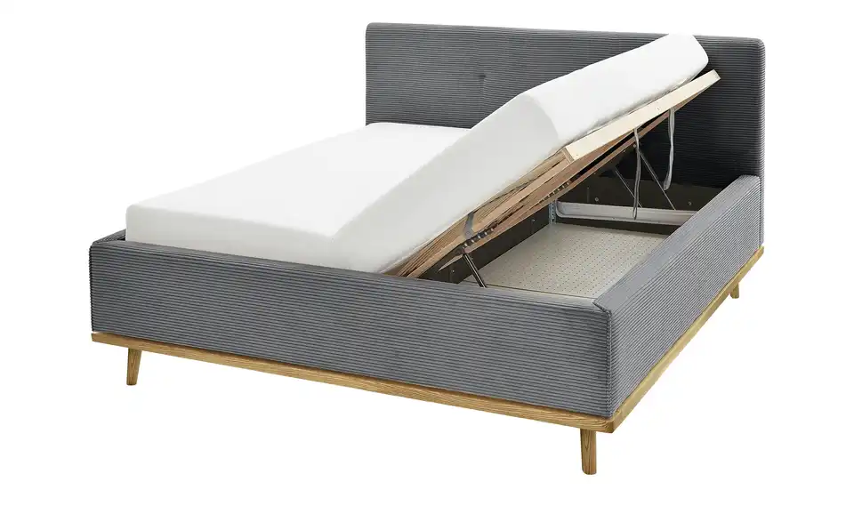 Musterring Polsterbett Delphi Cord mit Bettkasten, Funktionsansicht