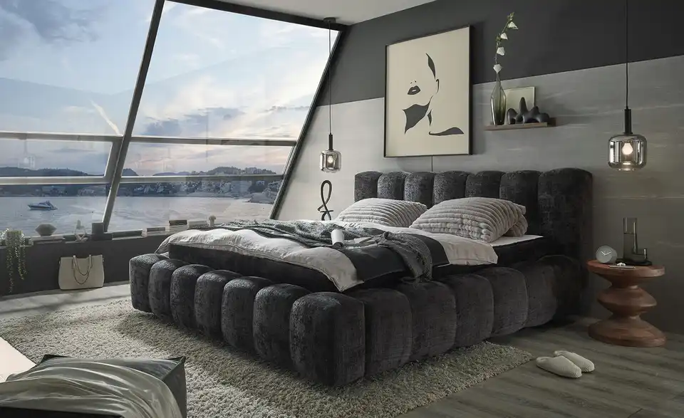 Polsterbett, in Wohnsituation