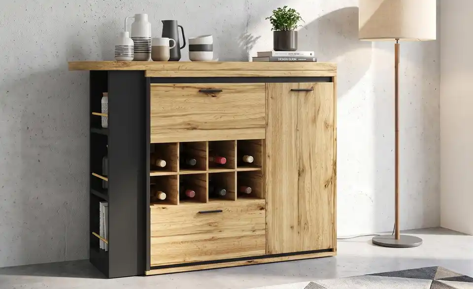 Bartisch, in Wohnsituation