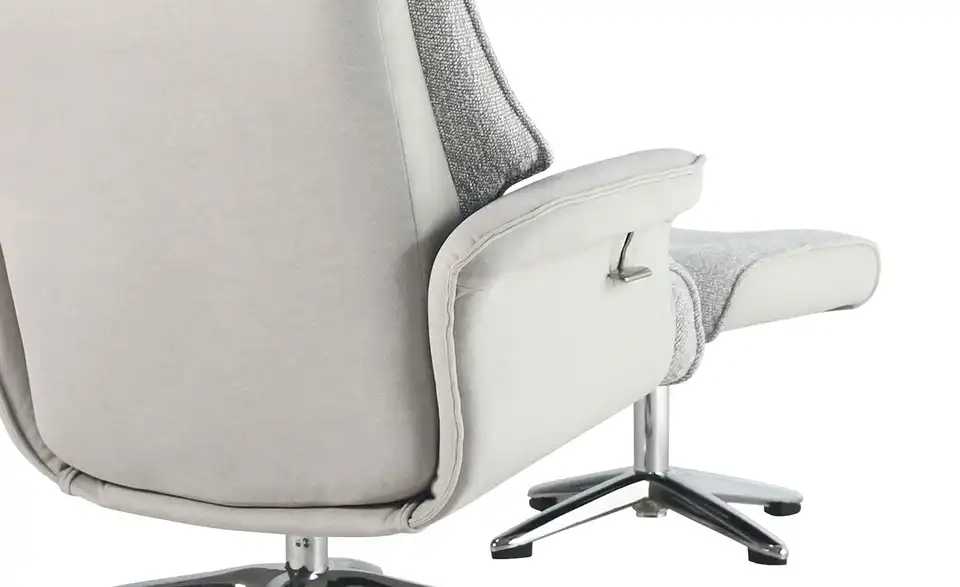 Fernsehsessel mit Hocker Bormie, Rückansicht