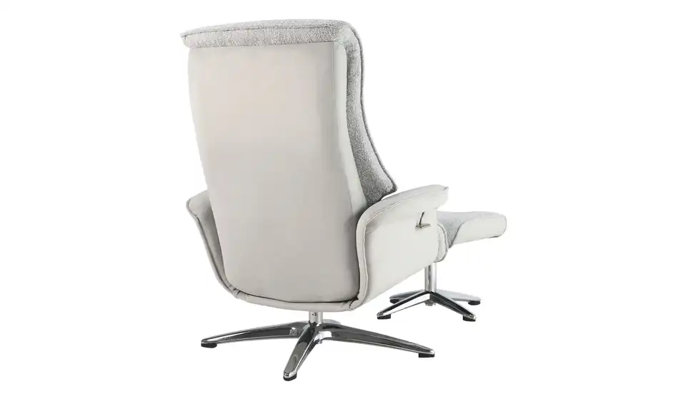 Fernsehsessel mit Hocker Bormie, Rückansicht