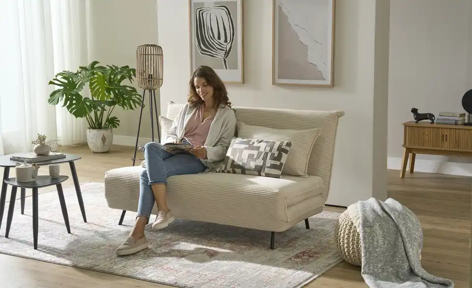 Schlafsofa, in Wohnsituation