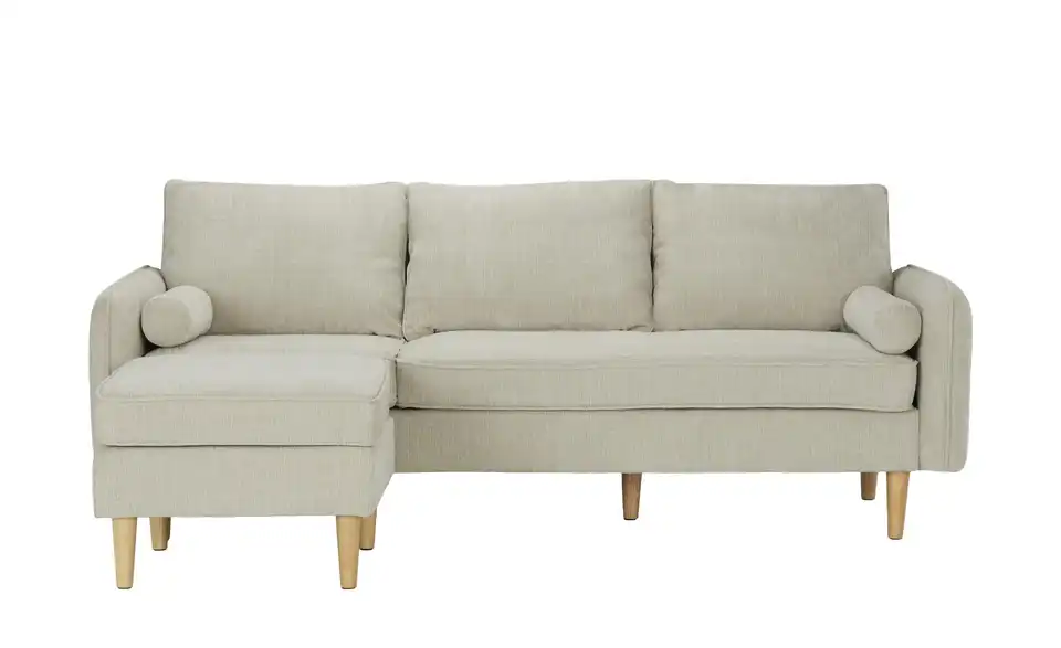 Sofa mit Hocker, Frontansicht