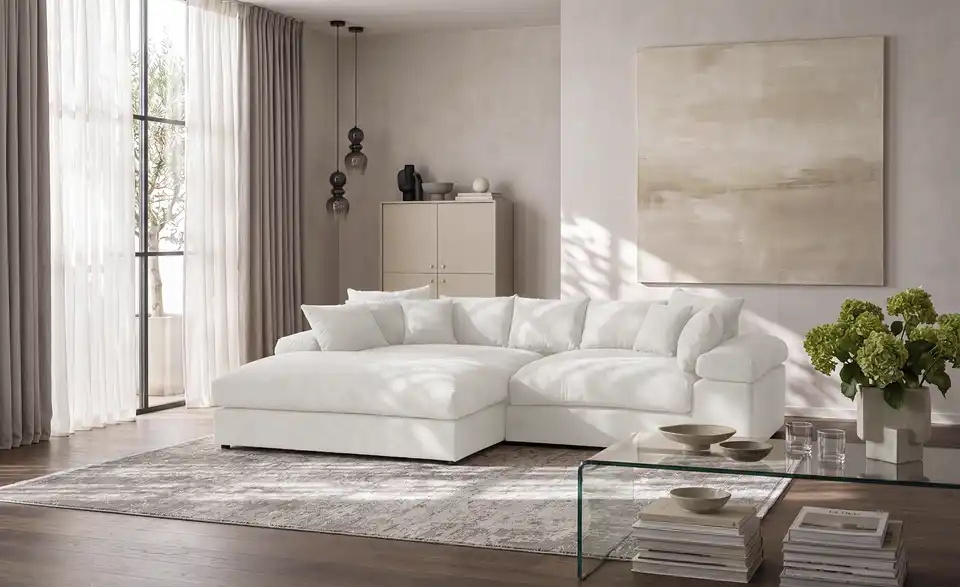 smart Ecksofa Lianea, in Wohnsituation