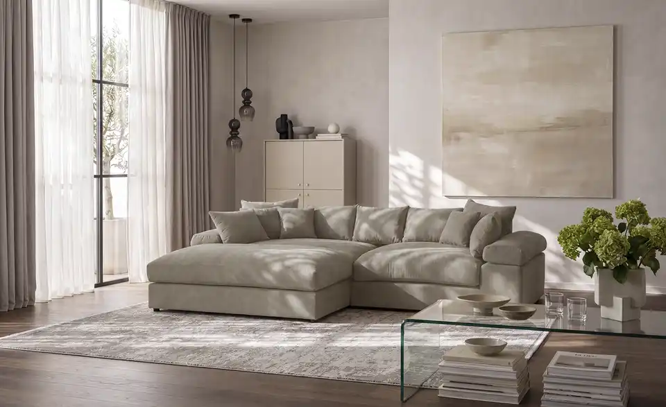 smart Ecksofa Lianea, in Wohnsituation