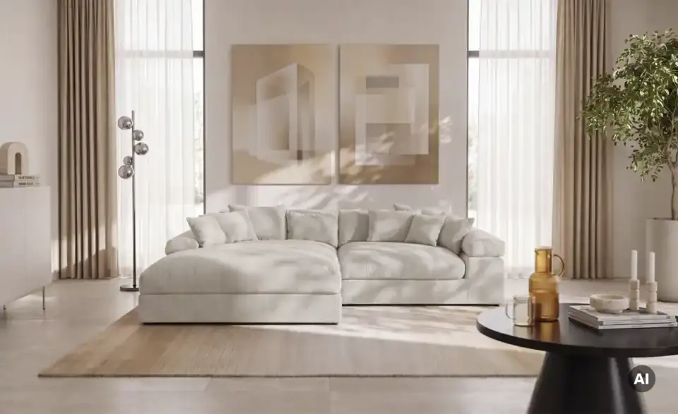 smart Ecksofa Lianea, in Wohnsituation