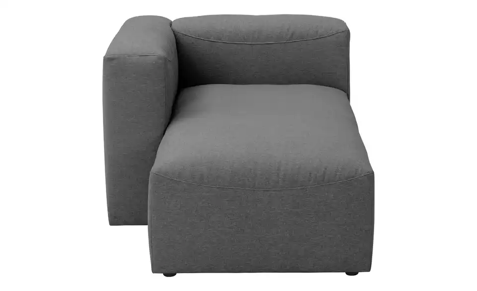 Max Winzer Longchair Armlehne links Lena, Frontansicht