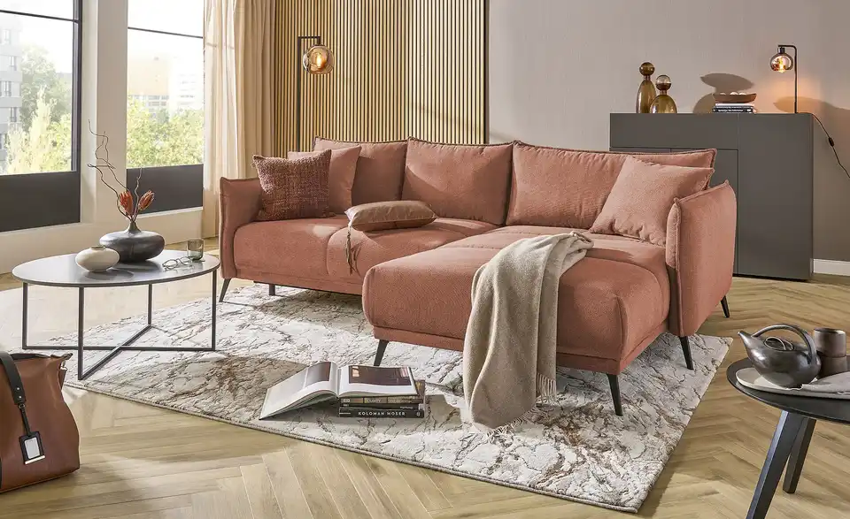 Ecksofa Vega De Luxe, in Wohnsituation