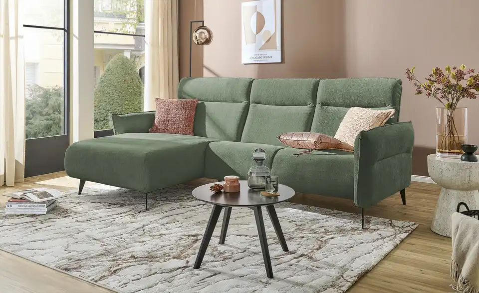 Twist Ecksofa Stelvio, in Wohnsituation