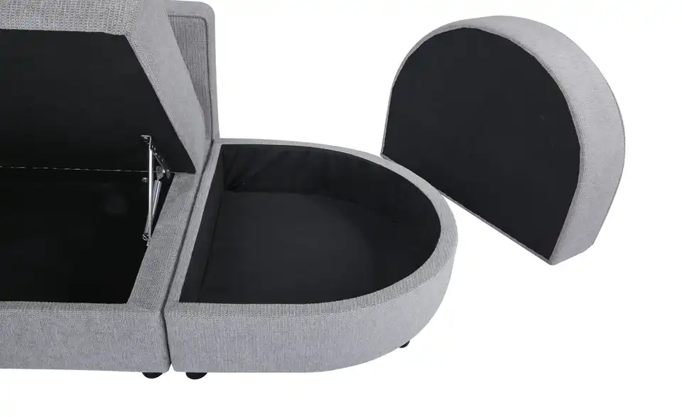 Sofa 2-sitzig mit Hocker Arjana, Funktionsansicht