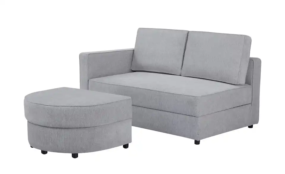 Sofa 2-sitzig mit Hocker Arjana, Perspektive