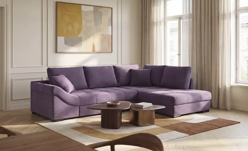 bobb Ecksofa Allegro, in Wohnsituation