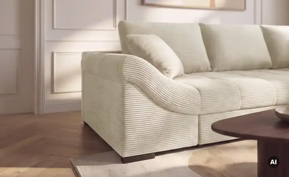 Ecksofa Allegro, Detailansicht