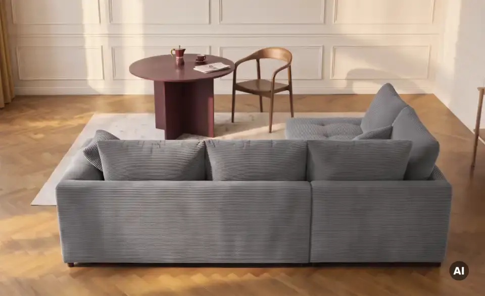 Ecksofa Allegro, Rückansicht