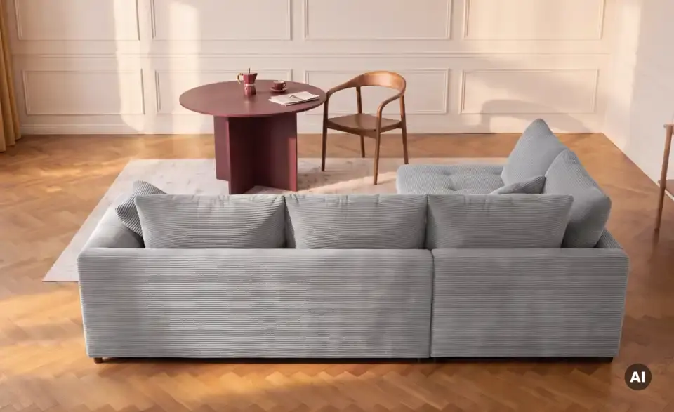 Ecksofa Allegro, Rückansicht