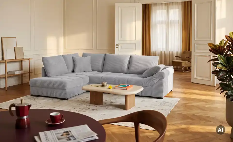 bobb Ecksofa Allegro, in Wohnsituation