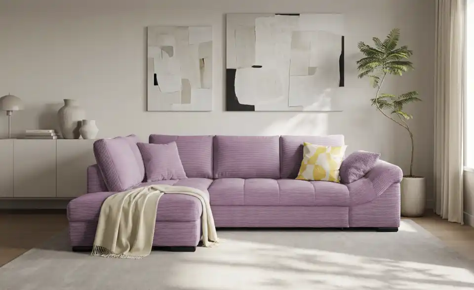 Ecksofa Allegro, in Wohnsituation