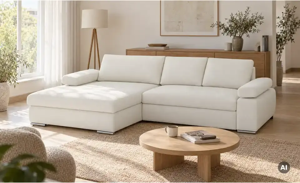 smart Ecksofa Ibby, in Wohnsituation