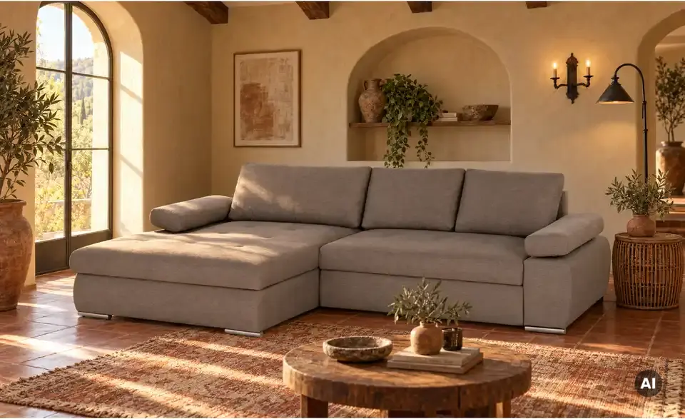 smart Ecksofa Ibby, in Wohnsituation