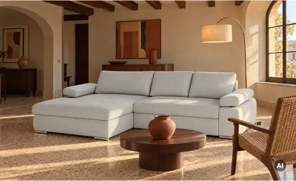 smart Ecksofa Ibby, in Wohnsituation