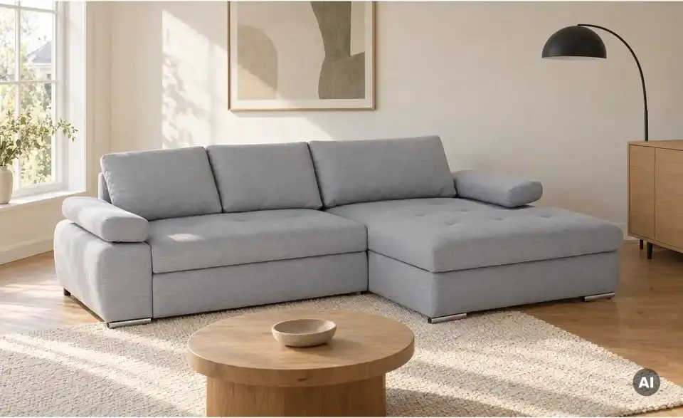 smart Ecksofa Ibby, in Wohnsituation