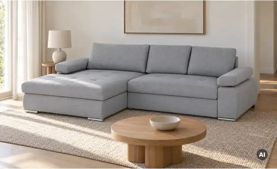 smart Ecksofa Ibby, in Wohnsituation