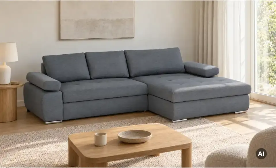 smart Ecksofa Ibby, in Wohnsituation