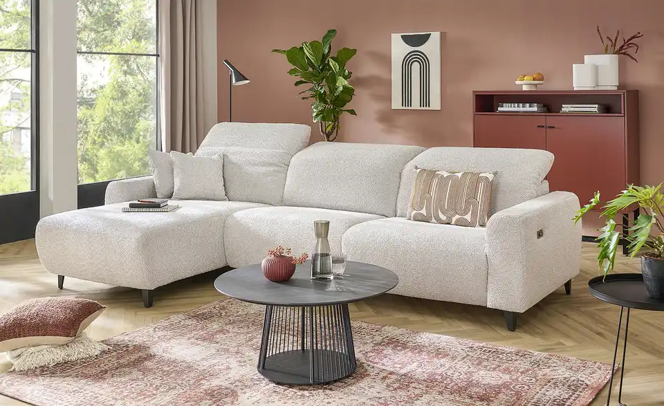 uno Ecksofa Viborg, in Wohnsituation