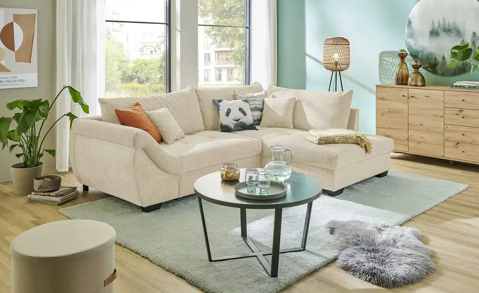 bobb Ecksofa, in Wohnsituation