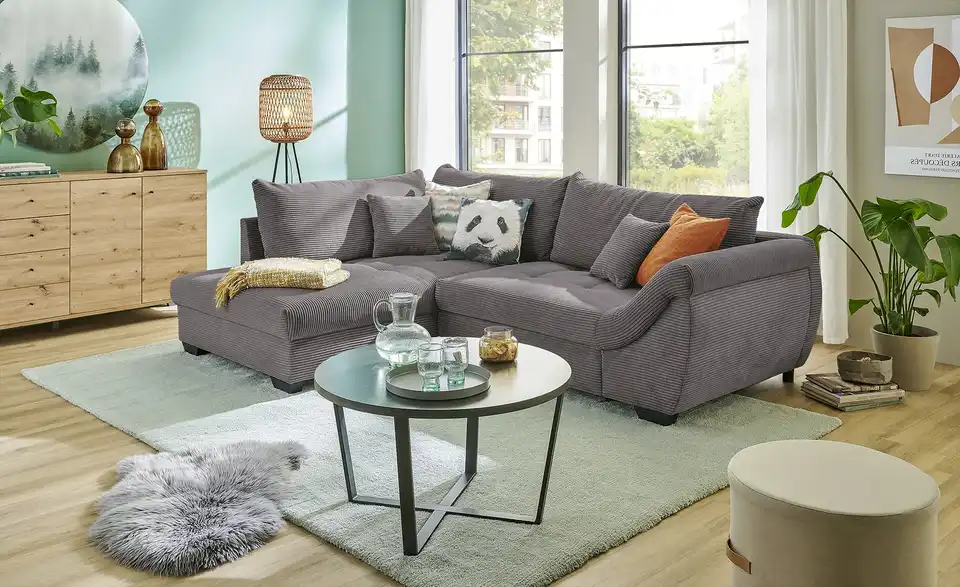 bobb Ecksofa, in Wohnsituation