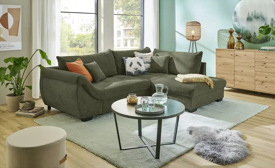 bobb Ecksofa, in Wohnsituation