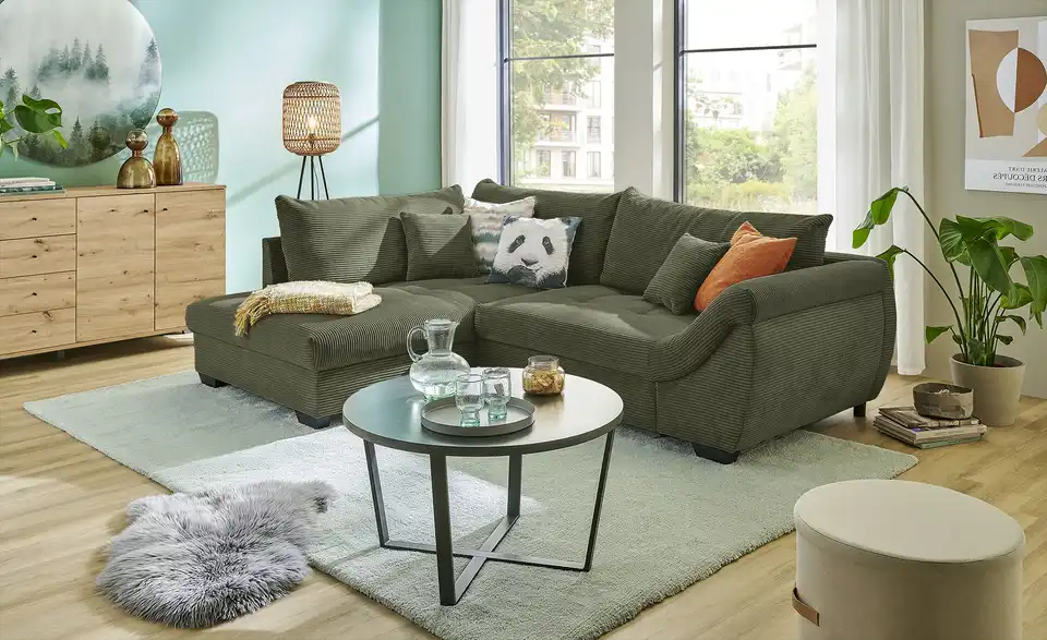 bobb Ecksofa, in Wohnsituation