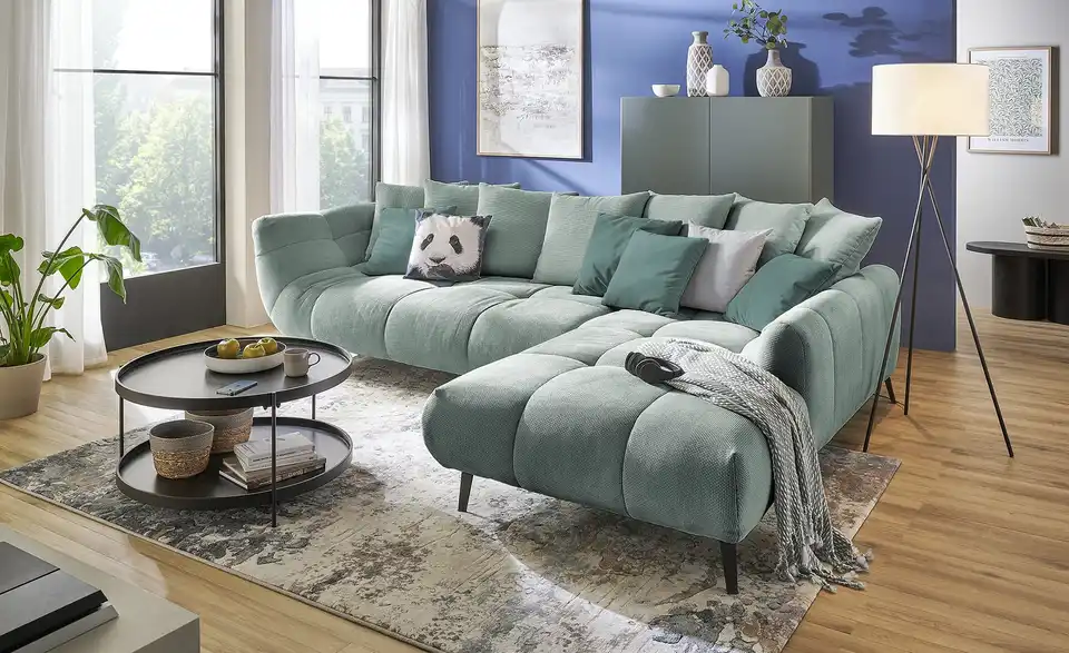 bobb Ecksofa Bellani III, in Wohnsituation