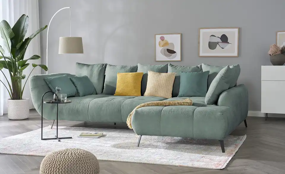 bobb Ecksofa Bellani III, in Wohnsituation
