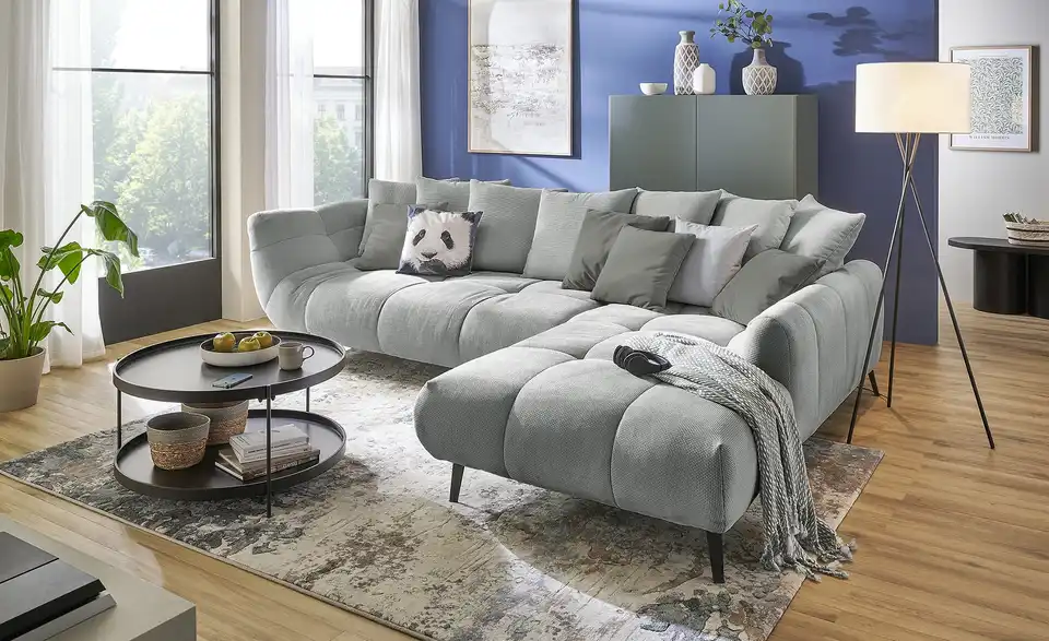 bobb Ecksofa Bellani III, in Wohnsituation