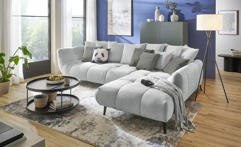 bobb Ecksofa Bellani III, in Wohnsituation