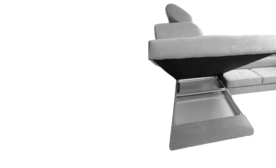 Ecksofa Memphis, geöffnet