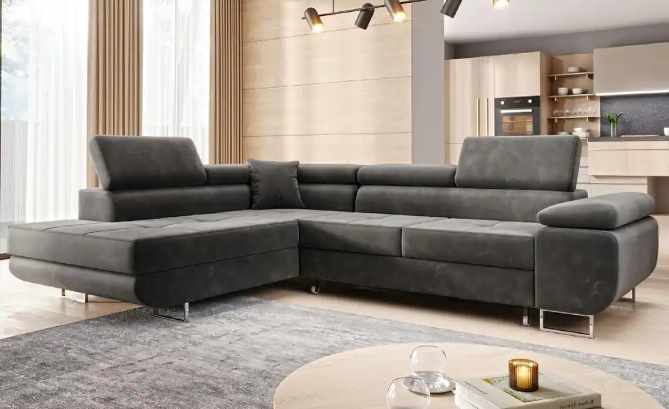 Ecksofa Memphis, in Wohnsituation