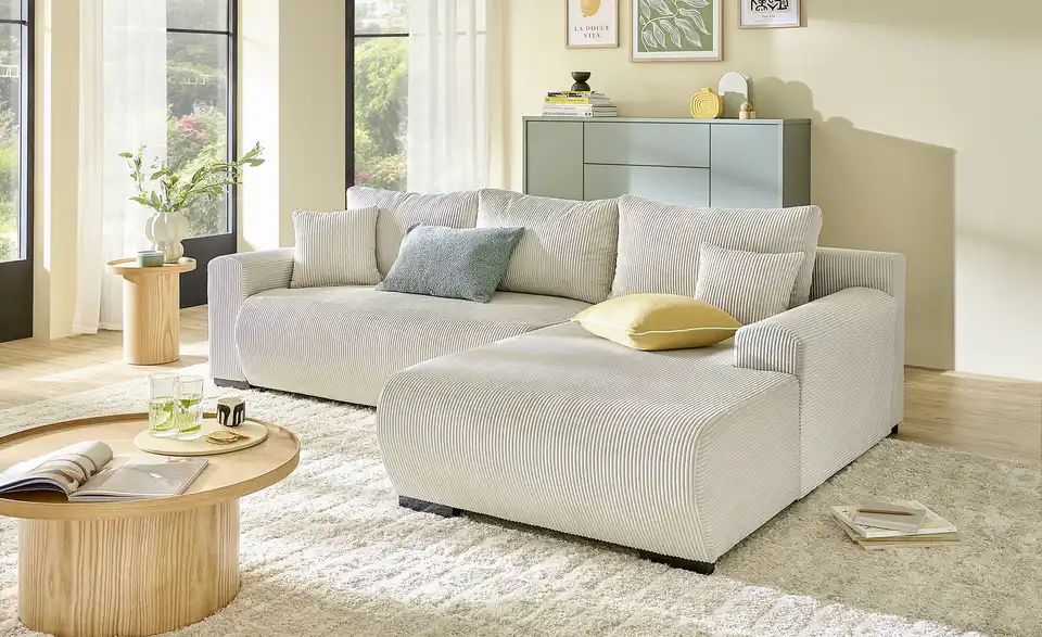 smart Ecksofa Nelly, in Wohnsituation